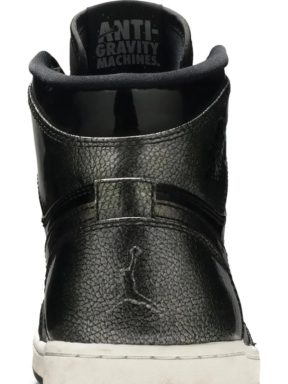Кроссовки Air Jordan 1 Retro High Black Patent — изображение 7 из 8, черный