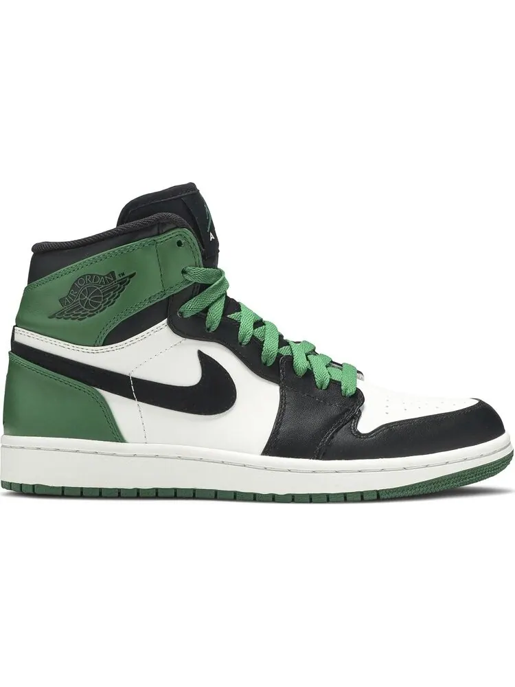 Кроссовки Air Jordan 1 Retro High Boston Celtics — изображение 1 из 8, белый