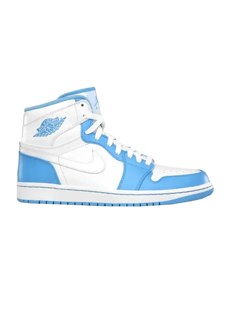 Кроссовки Air Jordan 1 Retro High 'North Carolina' — изображение 1 из 1, белый