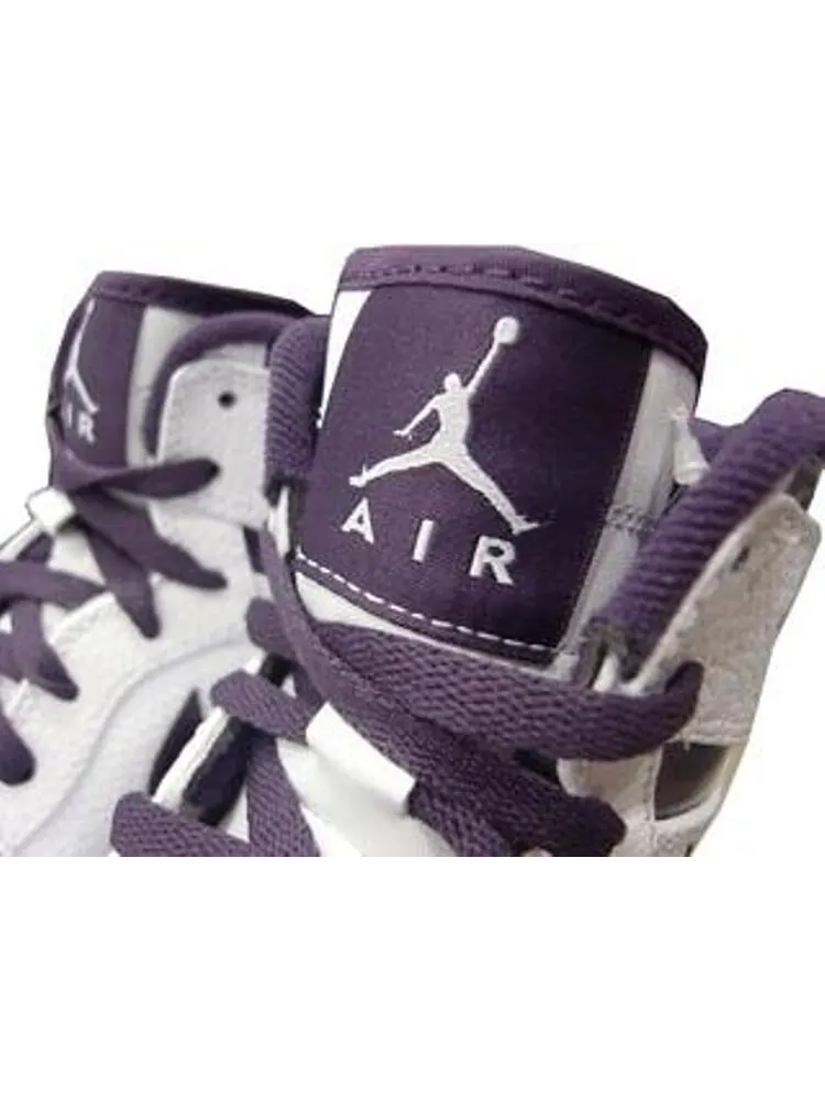 Кроссовки Air Jordan 1 Retro High Grand Purple — изображение 4 из 4, белый