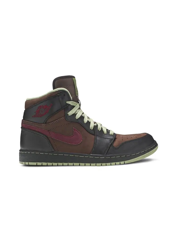 Кроссовки Air Jordan 1 High 'Velvet Brown' — изображение 1 из 4, коричневый