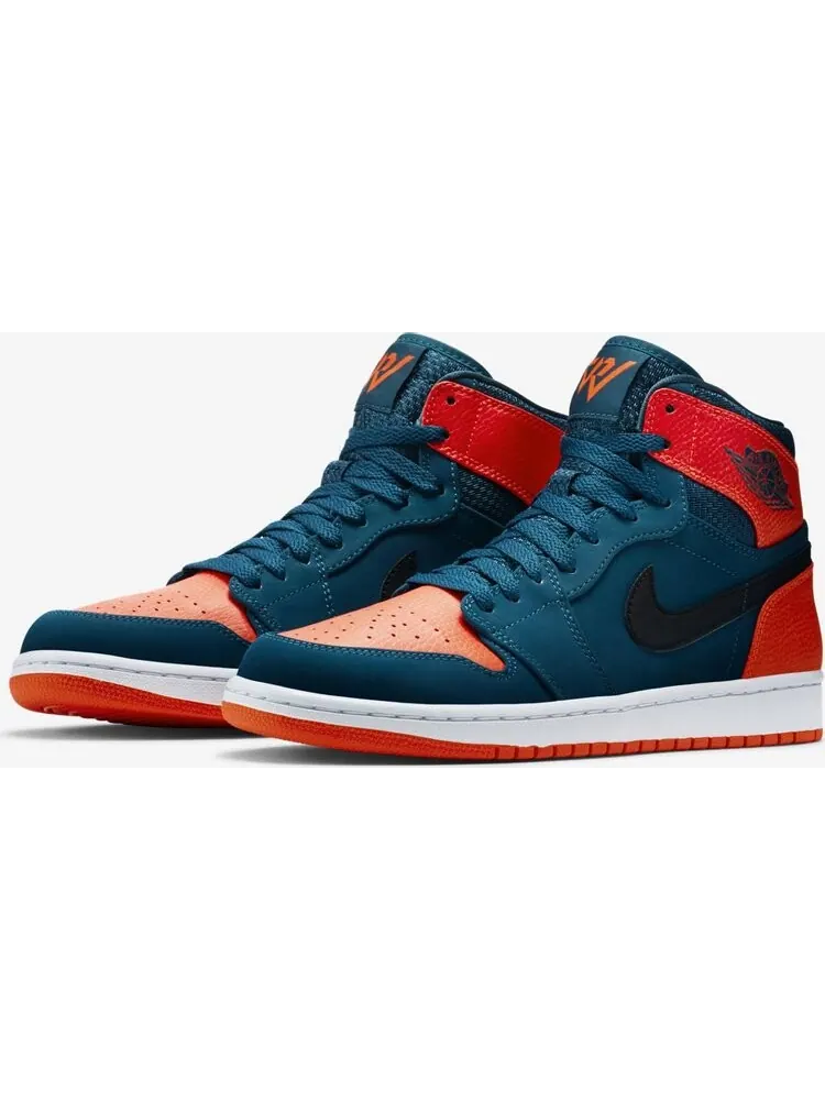 Кроссовки Air Jordan 1 Retro High Russell Westbrook — изображение 3 из 7, зеленый