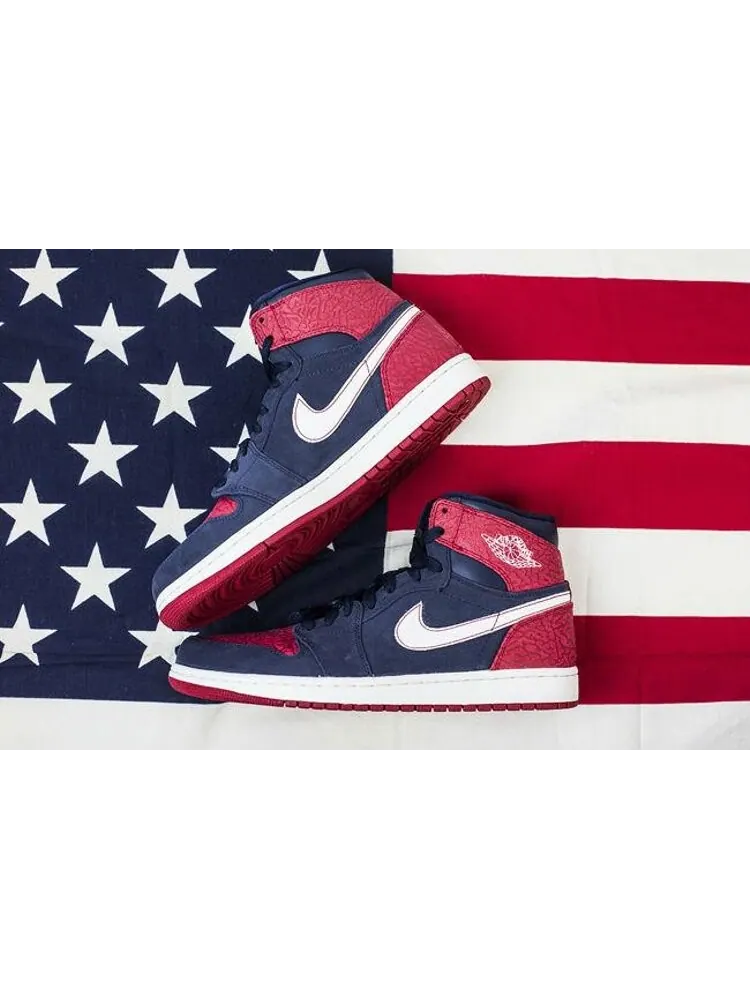 Кроссовки Air Jordan 1 Retro High Election Day — изображение 2 из 7, синий