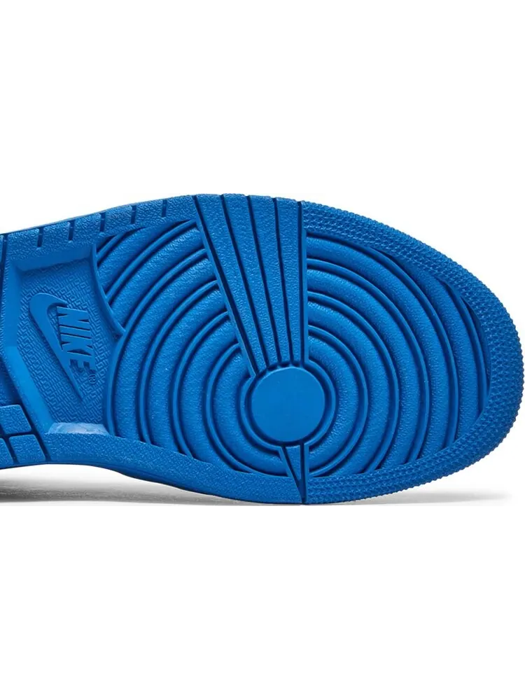 Кроссовки Air Jordan 1 Retro High Blue Suede — изображение 5 из 8, синий