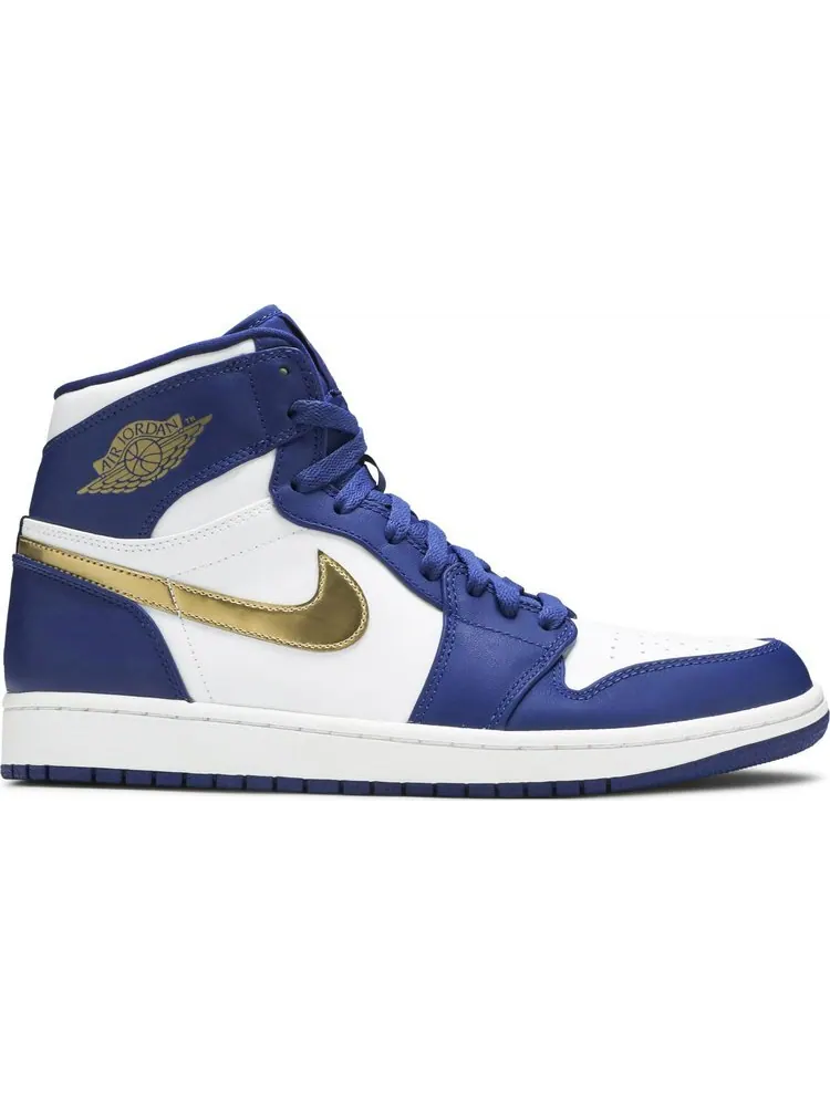 Кроссовки Air Jordan 1 Retro High Gold Medal — изображение 1 из 8, синий