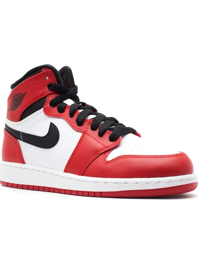 Кроссовки Air Jordan 1 Retro OG GS Chicago 2013 — изображение 2 из 4, белый