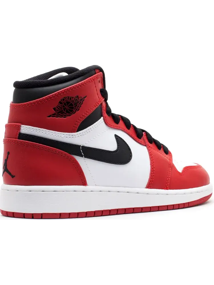 Кроссовки Air Jordan 1 Retro OG GS Chicago 2013 — изображение 3 из 4, белый