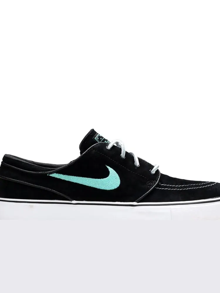 Кроссовки Nike Zoom Stefan Janoski SB 'Black Mint' — изображение 2 из 4, черный