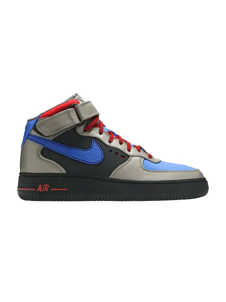 Кроссовки Nike Air Force Mid Supreme Wp — изображение 1 из 9, серый-синий