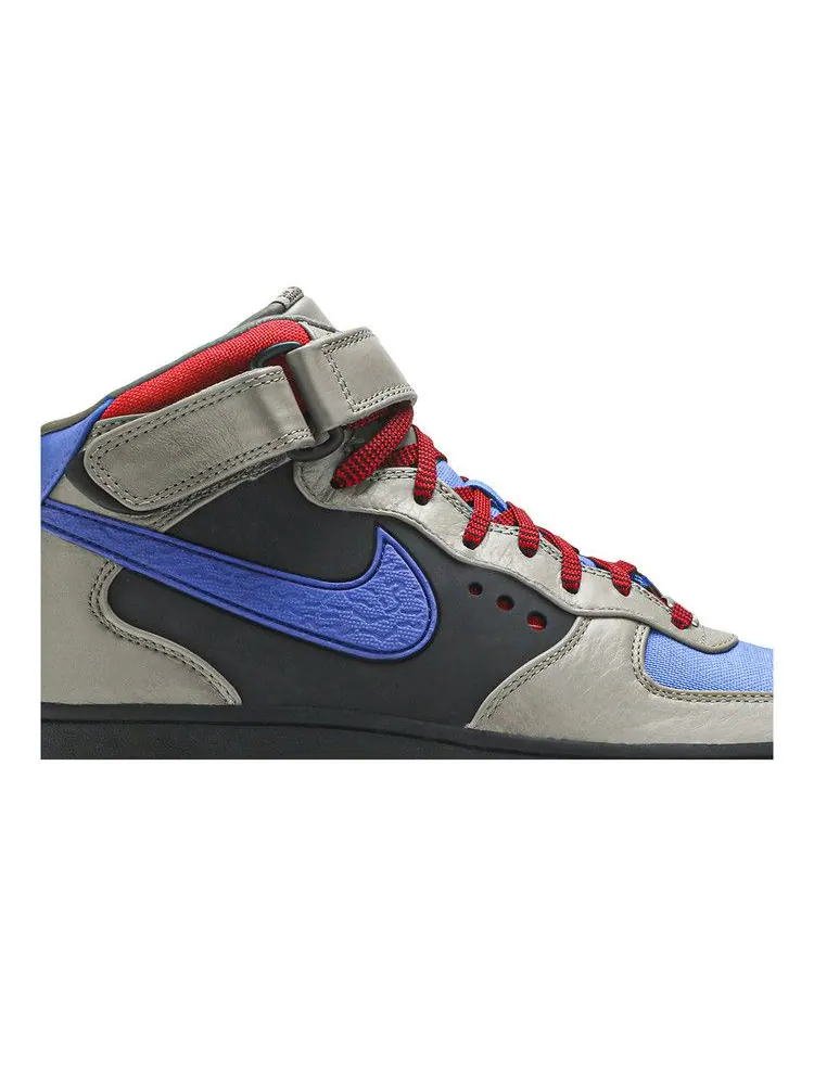 Кроссовки Nike Air Force Mid Supreme Wp — изображение 3 из 9, серый-синий