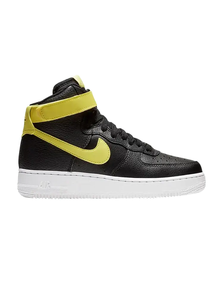 Кроссовки Nike Wmns Air Force 1 High LE 'Black Yellow Pulse' — изображение 1 из 1, черный