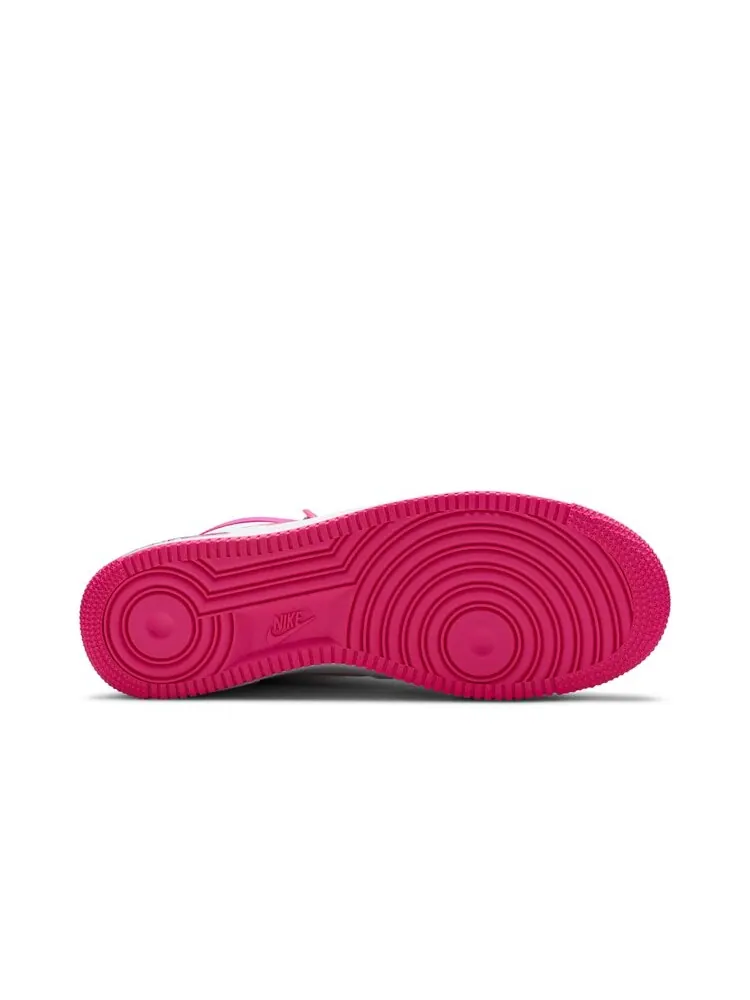 Кроссовки Nike Wmns Air Force 1 High 'White Fuchsia' — изображение 4 из 4, розовый