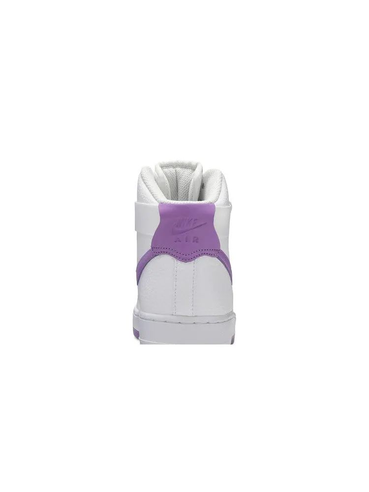 Кроссовки Nike Wmns Air Force 1 High 'White Dark Orchid' — изображение 8 из 9, белый/темный/белый