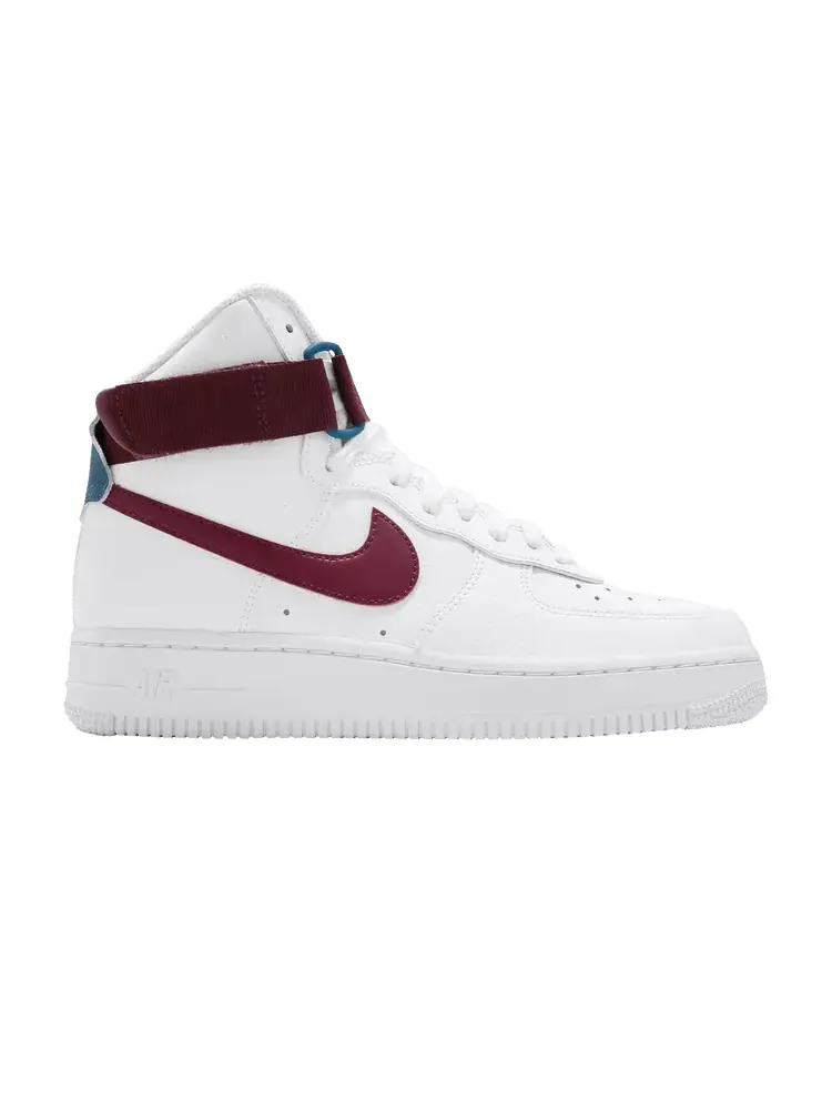 Кроссовки Nike Wmns Air Force 1 High — изображение 1 из 1, белый красный