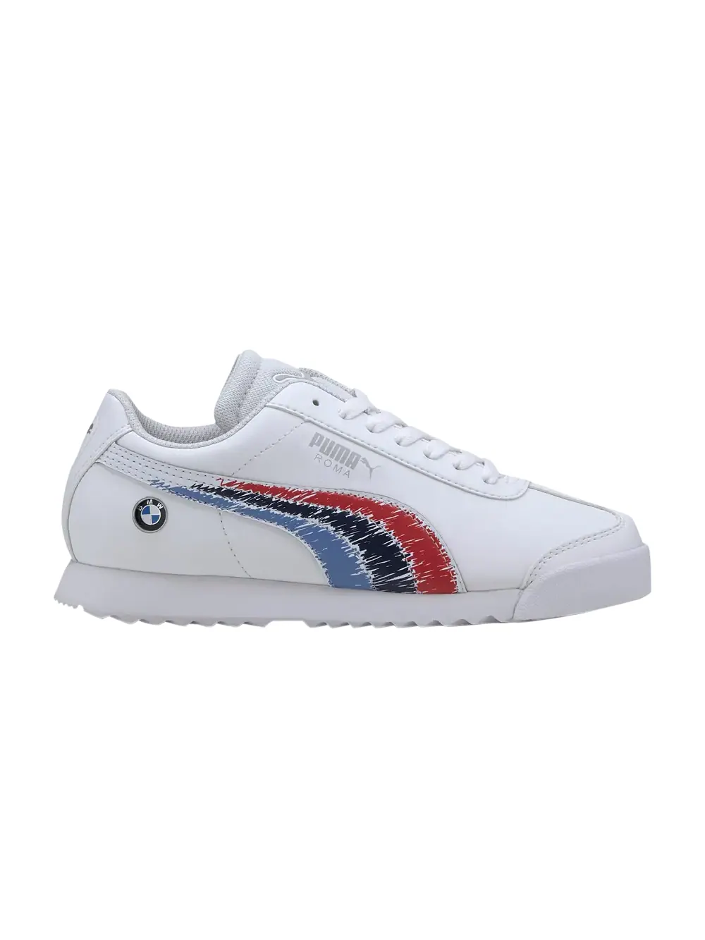 Кроссовки BMW Motorsport x Roma Jr Puma — изображение 1 из 1, белый/белый