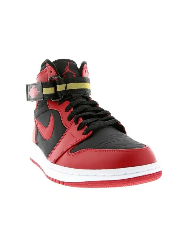 Кроссовки Air Jordan 1 High Strap 'Black Gym Red' — изображение 2 из 4, черный