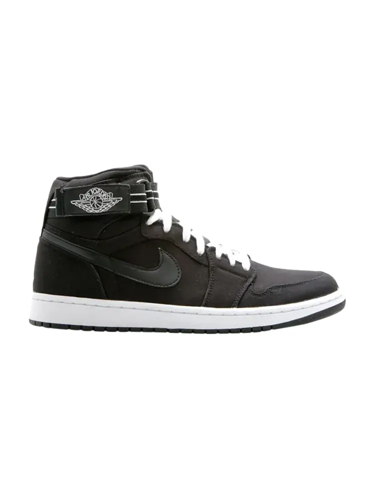 Кроссовки Air Jordan 1 High Strap 'Canvas' — изображение 1 из 1, черный