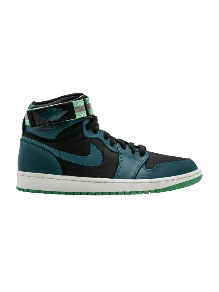 Кроссовки Air Jordan 1 High Strap 'Green Spark' — изображение 1 из 1, черный