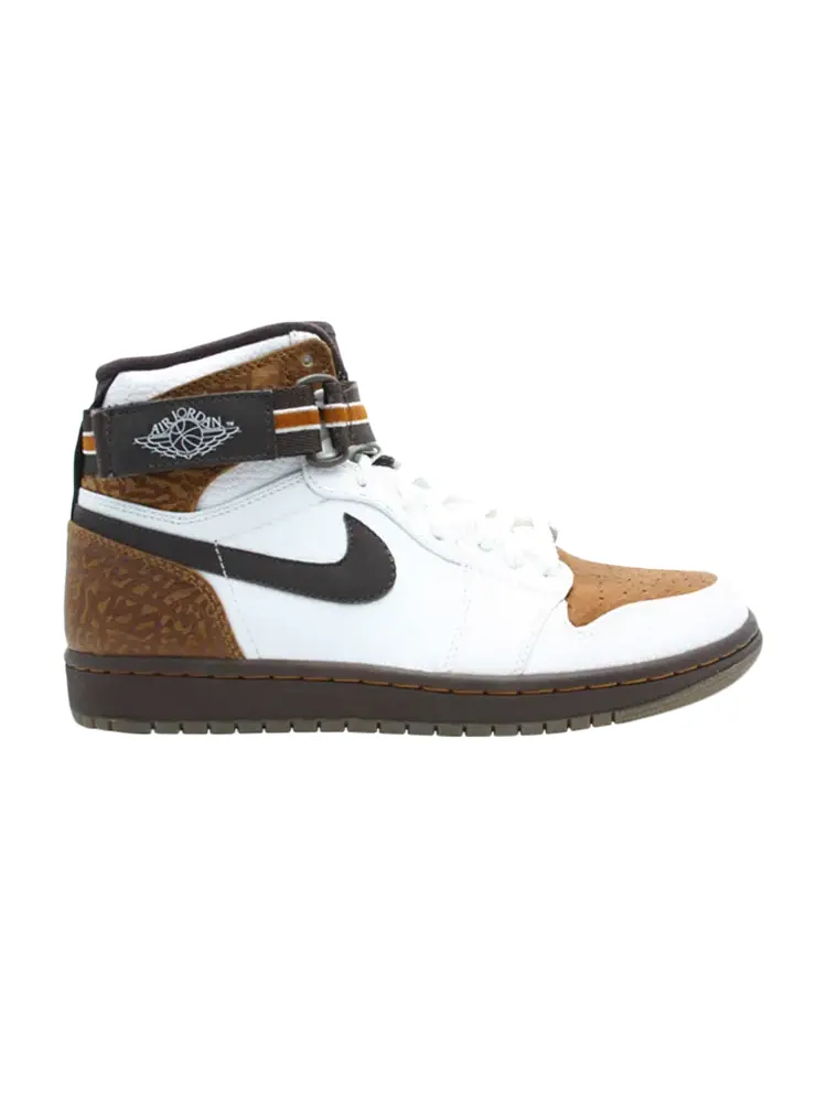 Кроссовки Air Jordan 1 High Strap 'Ginger' — изображение 1 из 1, белый