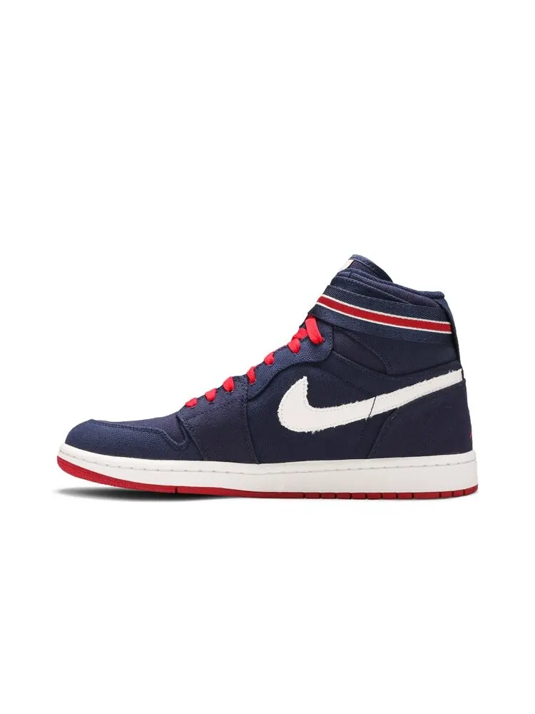 Кроссовки Air Jordan 1 High Strap 'Olympic' — изображение 3 из 4, синий