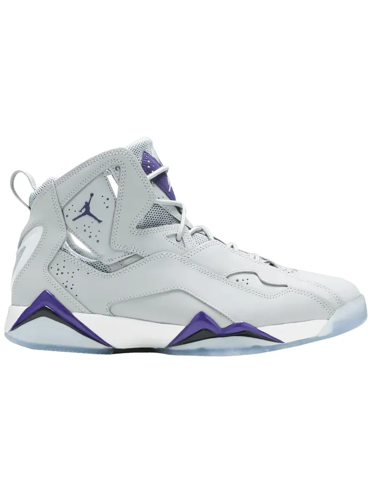 Кроссовки Air Jordan Jordan True Flight 'Wolf Grey Purple' — изображение 1 из 1, серый
