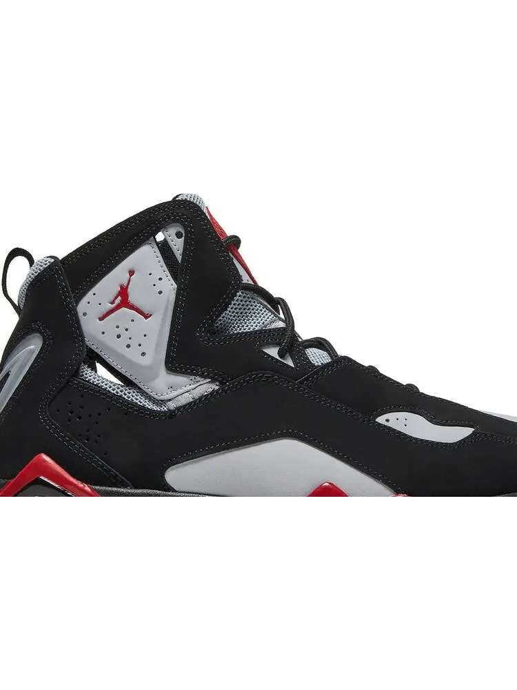 Кроссовки Jordan True Flight Black Red Grey — изображение 2 из 8, черный
