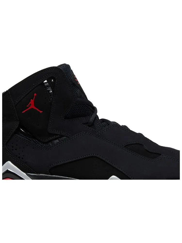 Кроссовки Air Jordan Jordan True Flight 'Black Gym Red' — изображение 2 из 8, черный