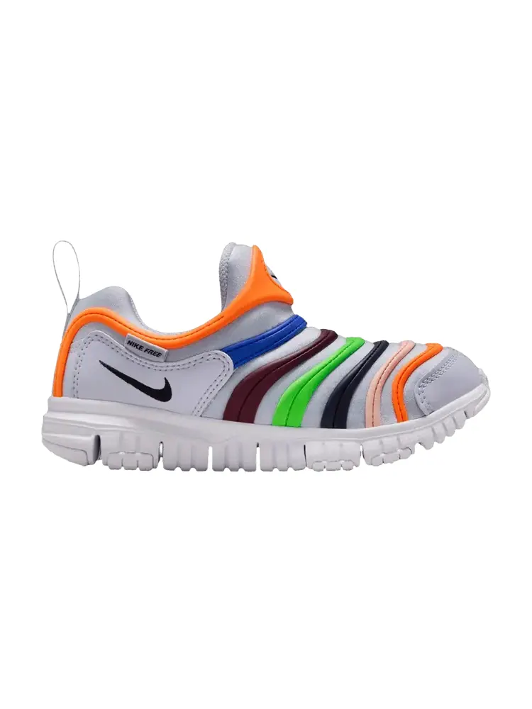 Кроссовки Nike Dynamo Free PS 'Ghost Black Total Orange' — изображение 1 из 1, черный
