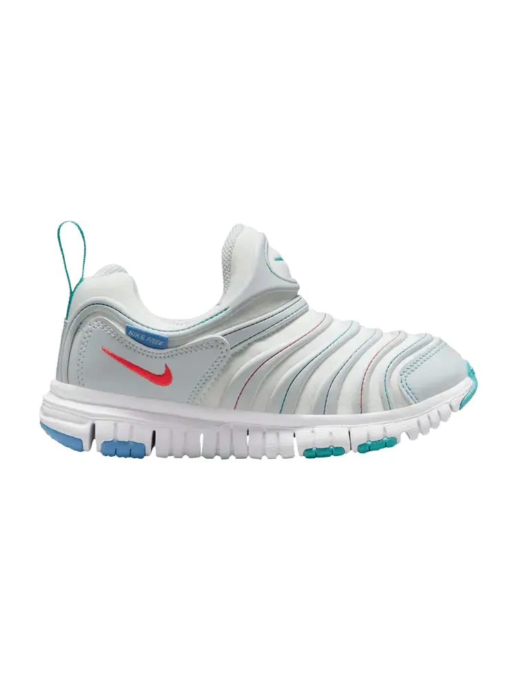 Кроссовки Nike Dynamo Free PS 'White Dusty Cactus' — изображение 1 из 1, белый/платиновый/синий
