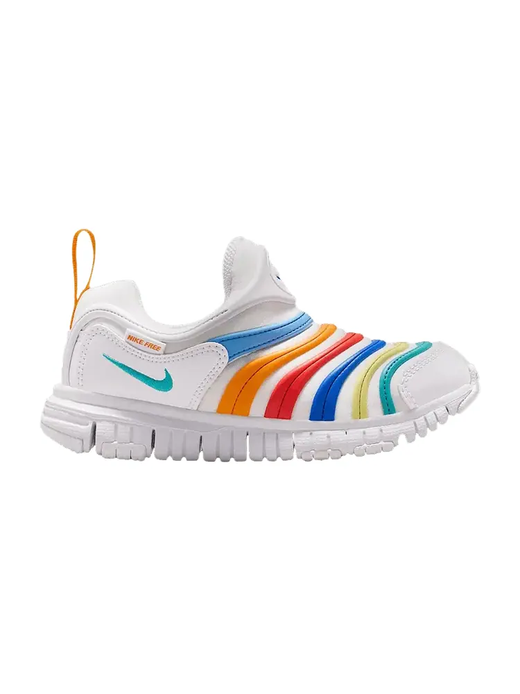 Кроссовки Nike Dynamo Free PS — изображение 1 из 1, белый мульти