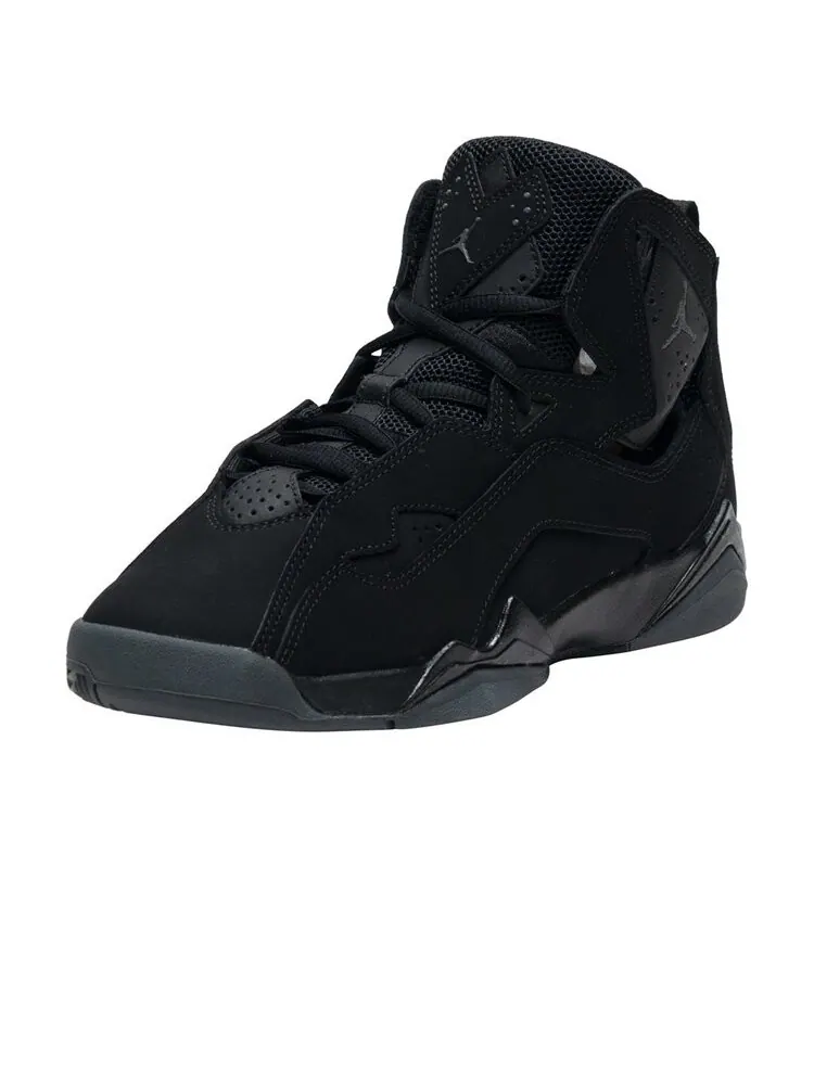 Кроссовки Air Jordan Jordan True Flight BG 'Black Dark Grey' — изображение 2 из 4, черный
