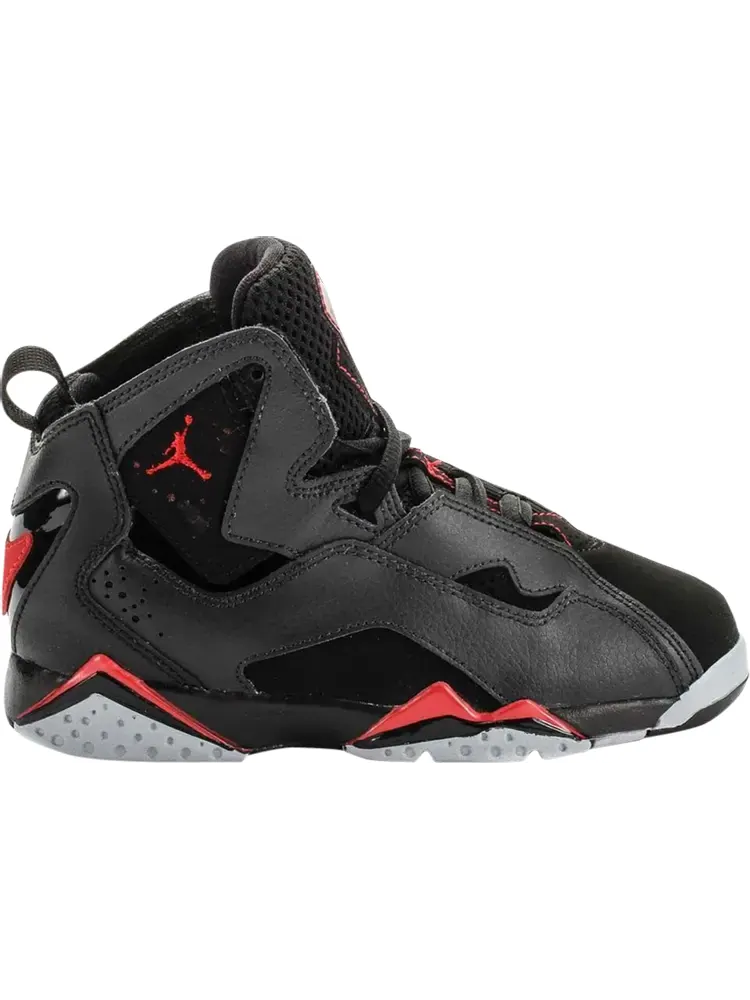 Кроссовки Jordan True Flight PS Black Gym Red — изображение 1 из 1, черный