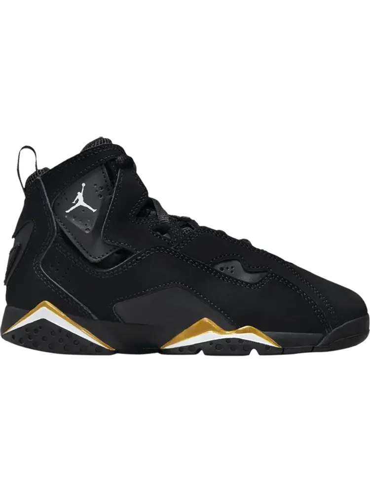 Кроссовки Jordan True Flight PS 'Black Metallic Gold' — изображение 1 из 1, черный