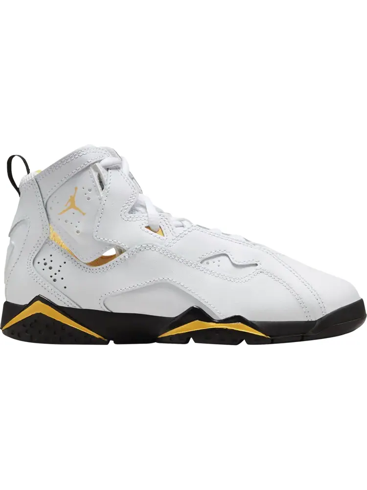 Кроссовки Jordan True Flight PS 'White Yellow Ochre' — изображение 1 из 1, белый