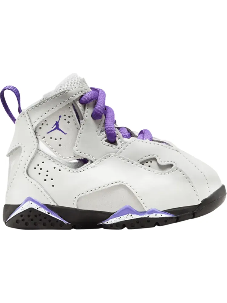 Кроссовки Jordan True Flight TD 'Base Grey Purple Venom' — изображение 1 из 1, серый