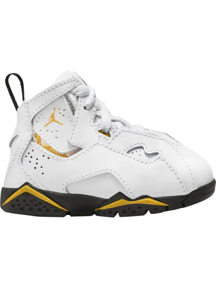 Кроссовки Jordan True Flight TD 'White Yellow Ochre' — изображение 1 из 1, белый