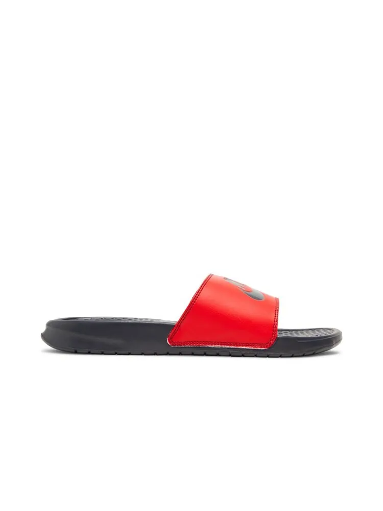 Кроссовки Nike Benassi JDI 'Anthracite' — изображение 1 из 4, красный