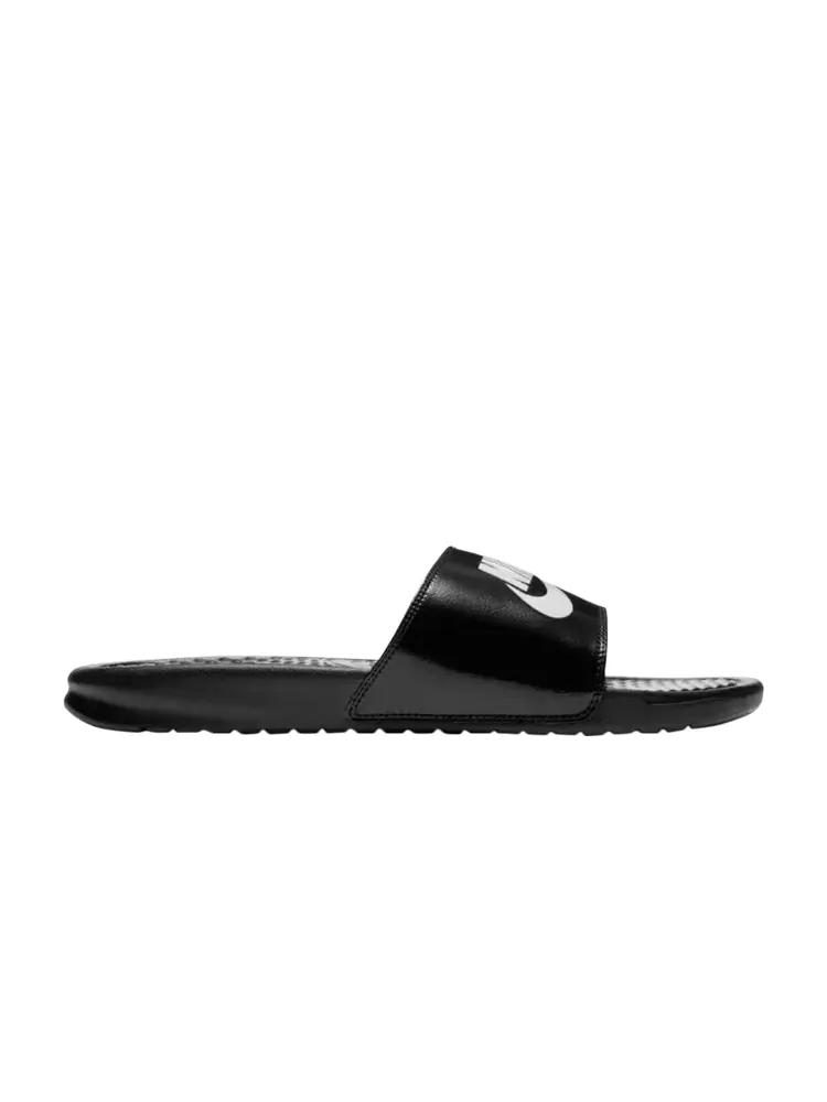 Кроссовки Nike Benassi JDI 'Black Pure Platinum' — изображение 1 из 1, черный
