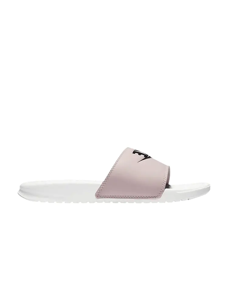 Сандалии Nike Wmns Benassi JDI Slide 'Barely Rose' — изображение 1 из 1, белый/розовый/черный