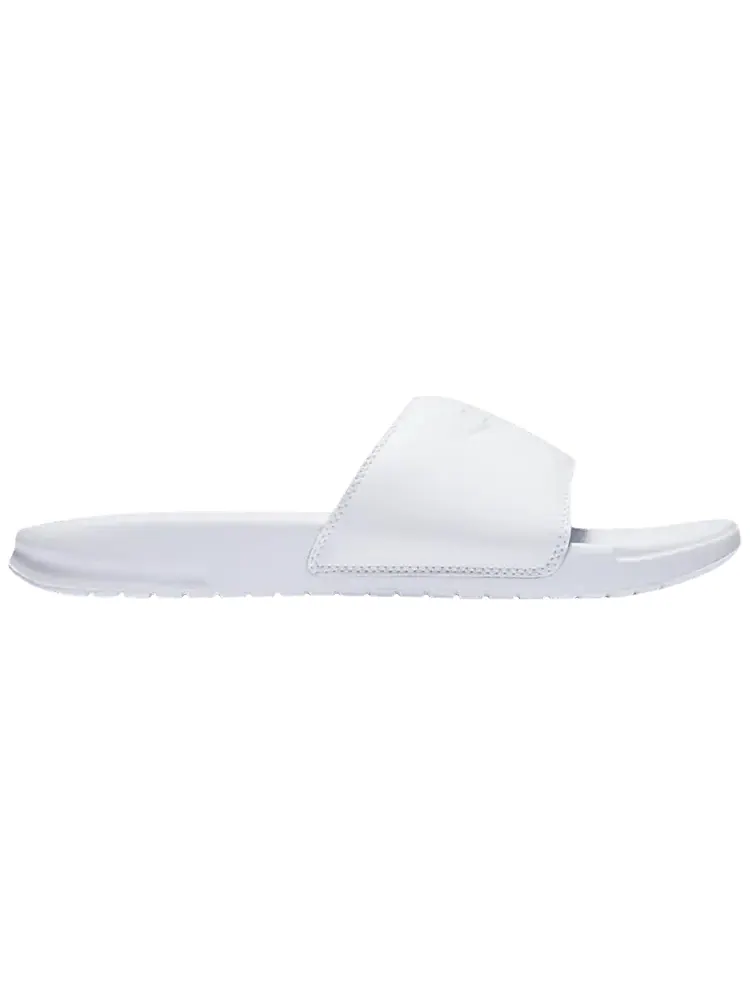 Шлепанцы Nike Wmns Benassi JDI Slide 'Triple White' — изображение 1 из 1, белый