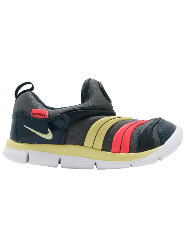 Кроссовки Nike Dynamo Free TD 'Iron Grey Limelight' — изображение 1 из 1, синий