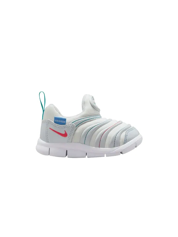 Кроссовки Nike Dynamo Free TD 'White Dusty Cactus' — изображение 1 из 1, белый/платиновый/синий