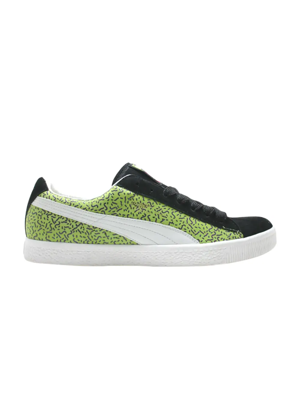 Кроссовки Yo Mtv Raps Clyde Promo Puma — изображение 1 из 1, черный-зеленый-белый