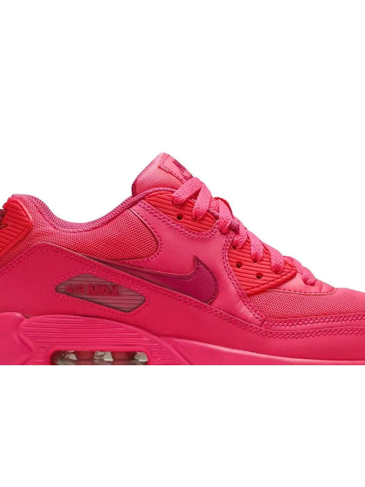 Кроссовки Nike Air Max 90 GS 'Hyper Pink' — изображение 2 из 4, розовый