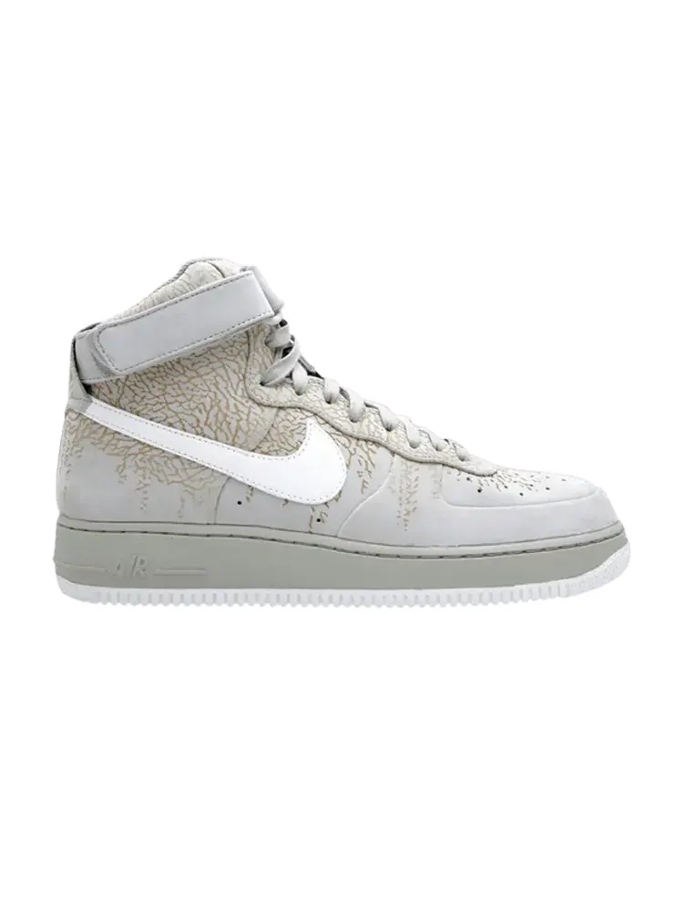 Кроссовки Nike Air Force 1 High — изображение 1 из 1, серый/белый-серый