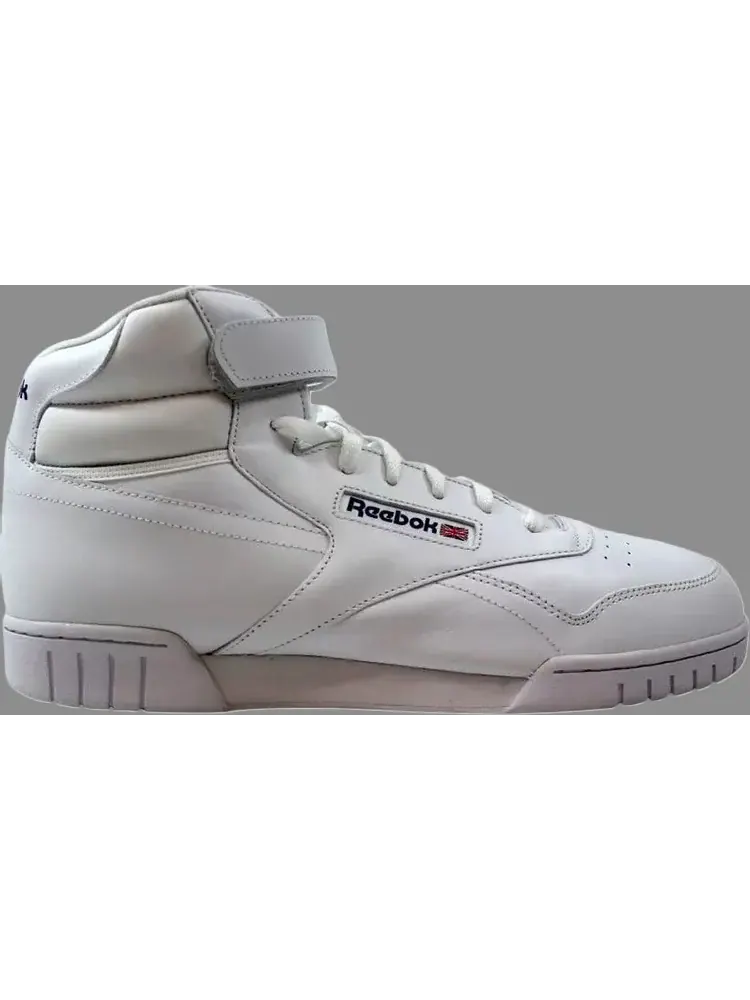 Кроссовки ex-o-fit hi 'white' Reebok — изображение 1 из 1, белый