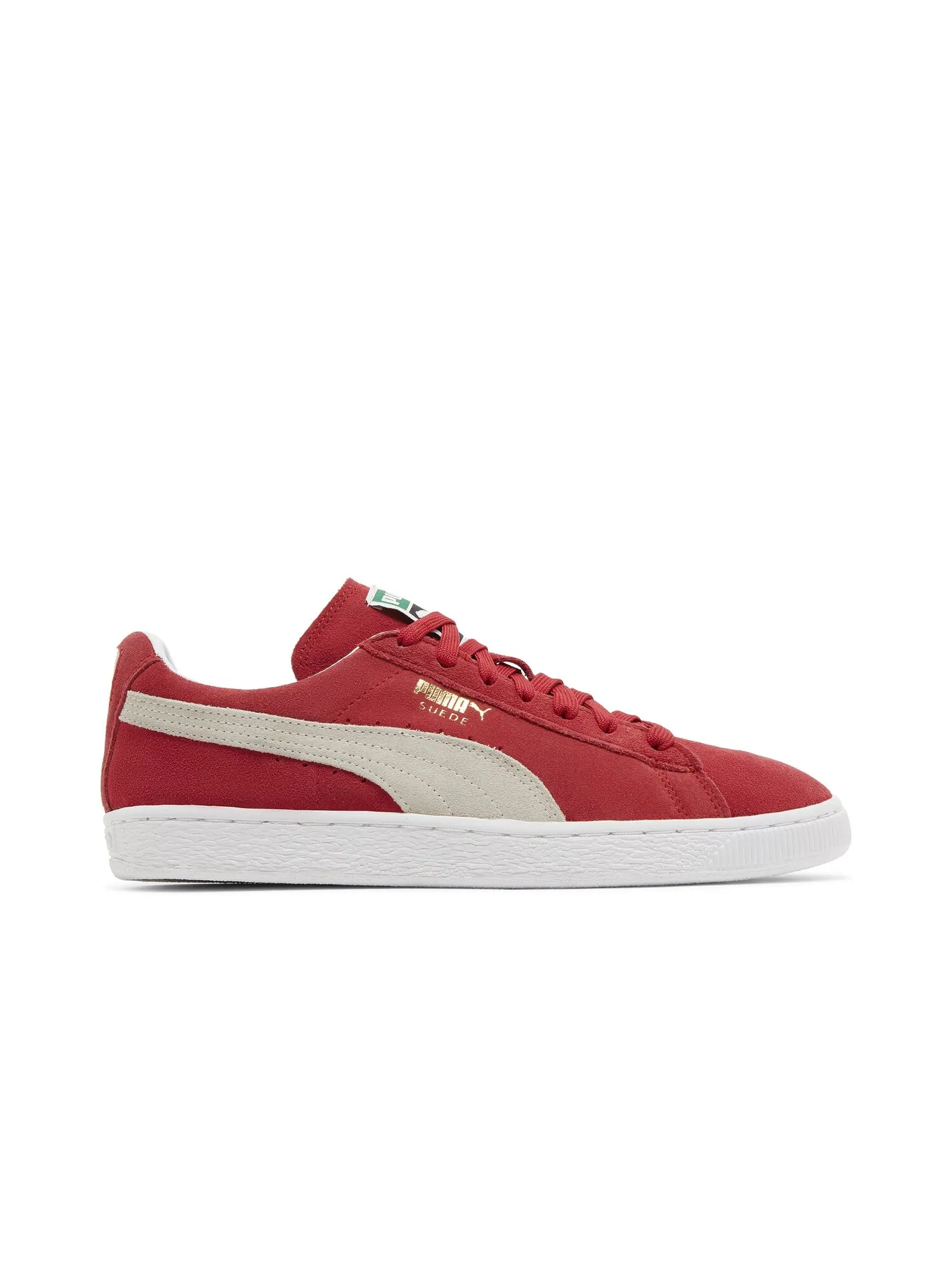 Кроссовки Suede Classic+ Puma — изображение 1 из 8, красный/белый