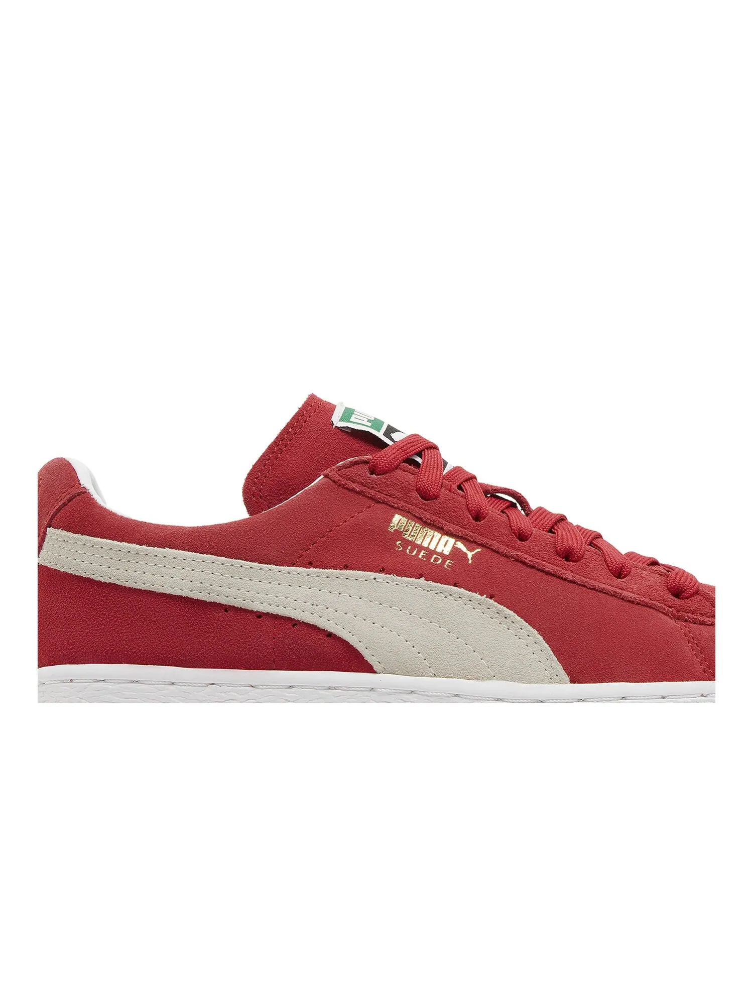 Кроссовки Suede Classic+ Puma — изображение 2 из 8, красный/белый