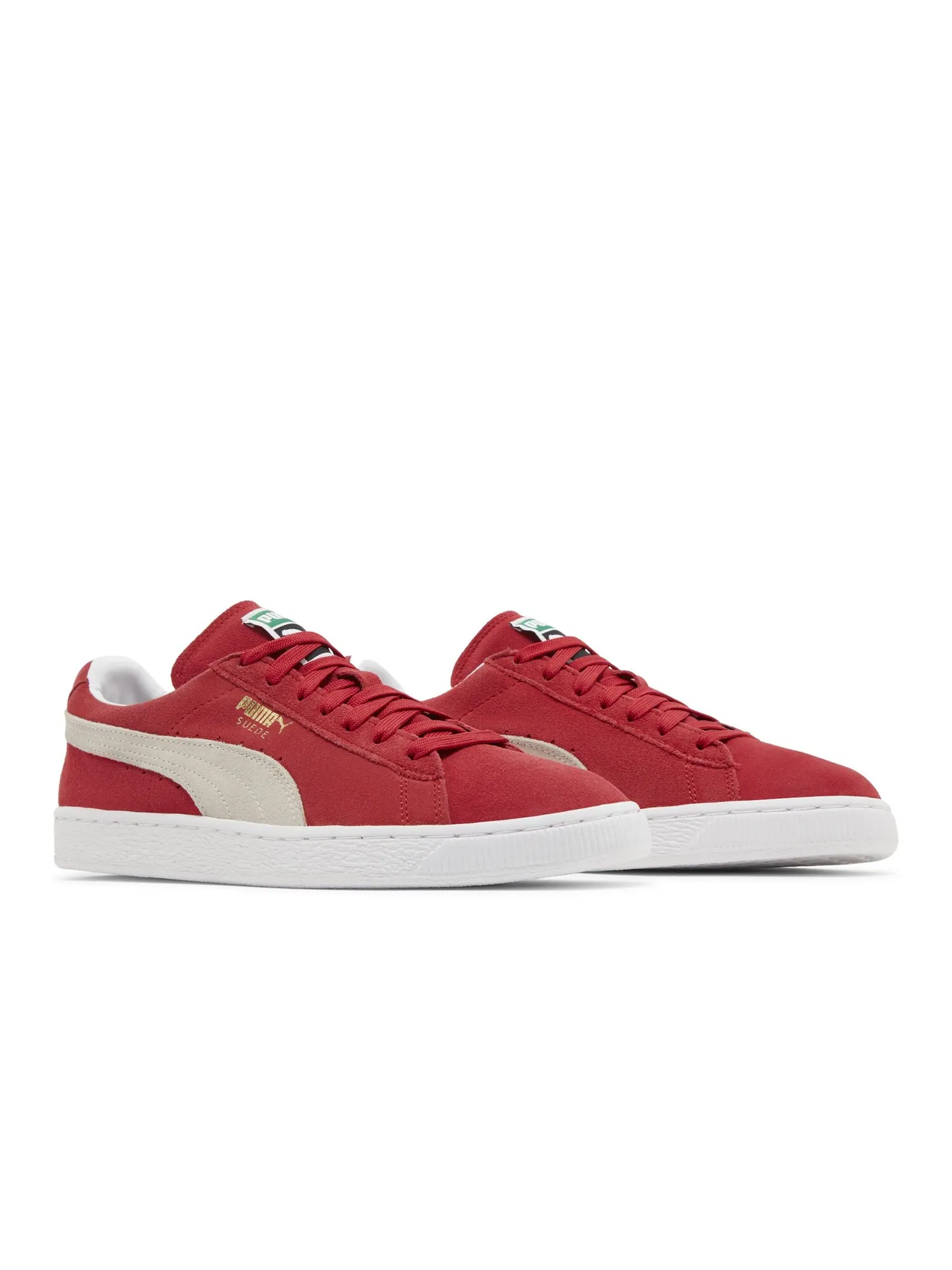 Кроссовки Suede Classic+ Puma — изображение 8 из 8, красный/белый