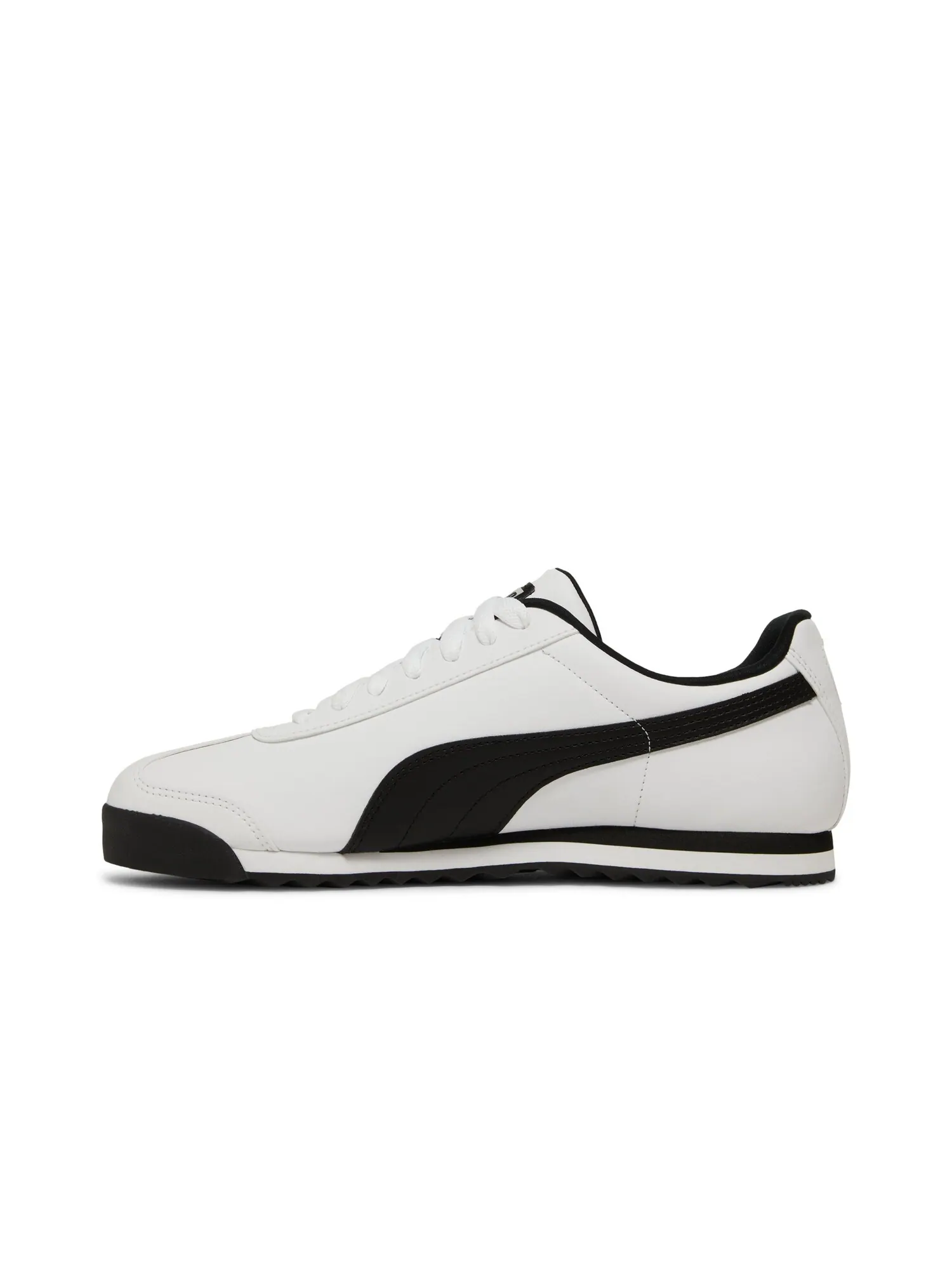 Кроссовки Roma Basic Puma — изображение 3 из 8, белый/черный
